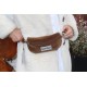 Sweetpea tiny bum bag fanny bag tan cord
